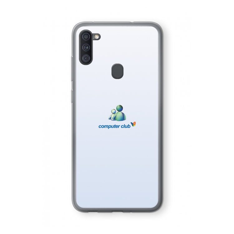 MSN: Samsung Galaxy A11 Transparant Hoesje