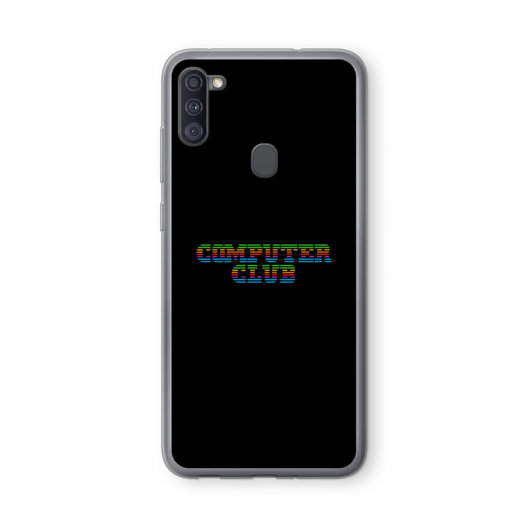 Retro: Samsung Galaxy A11 Transparant Hoesje
