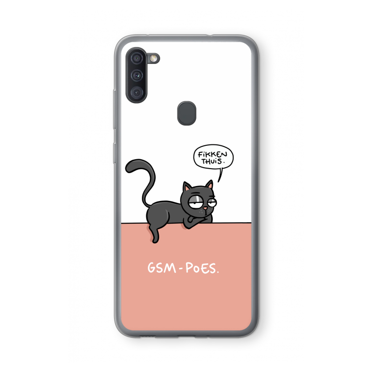 GSM poes: Samsung Galaxy A11 Transparant Hoesje