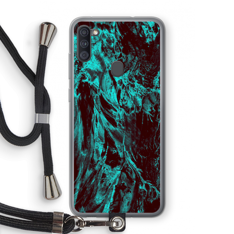 Ice Age: Samsung Galaxy A11 Transparant Hoesje met koord