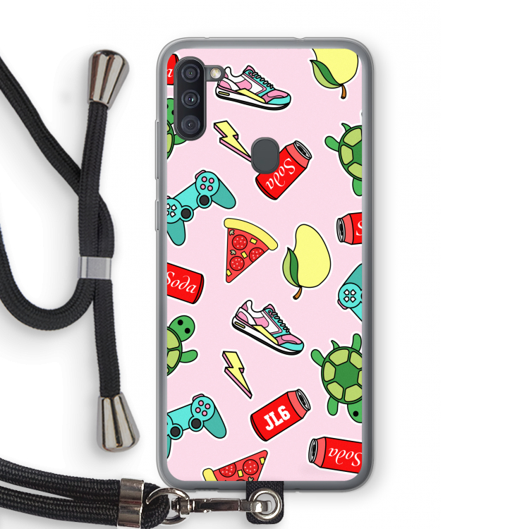 Things Jamie Loves: Samsung Galaxy A11 Transparant Hoesje met koord