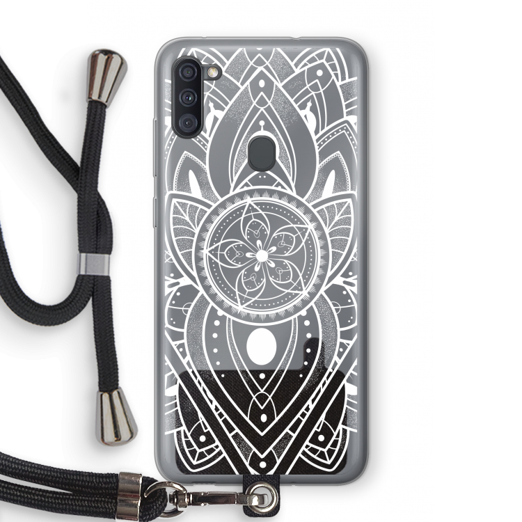 It's Complicated: Samsung Galaxy A11 Transparant Hoesje met koord