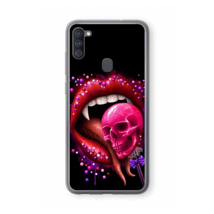 Dodelijk zoet: Samsung Galaxy A11 Transparant Hoesje