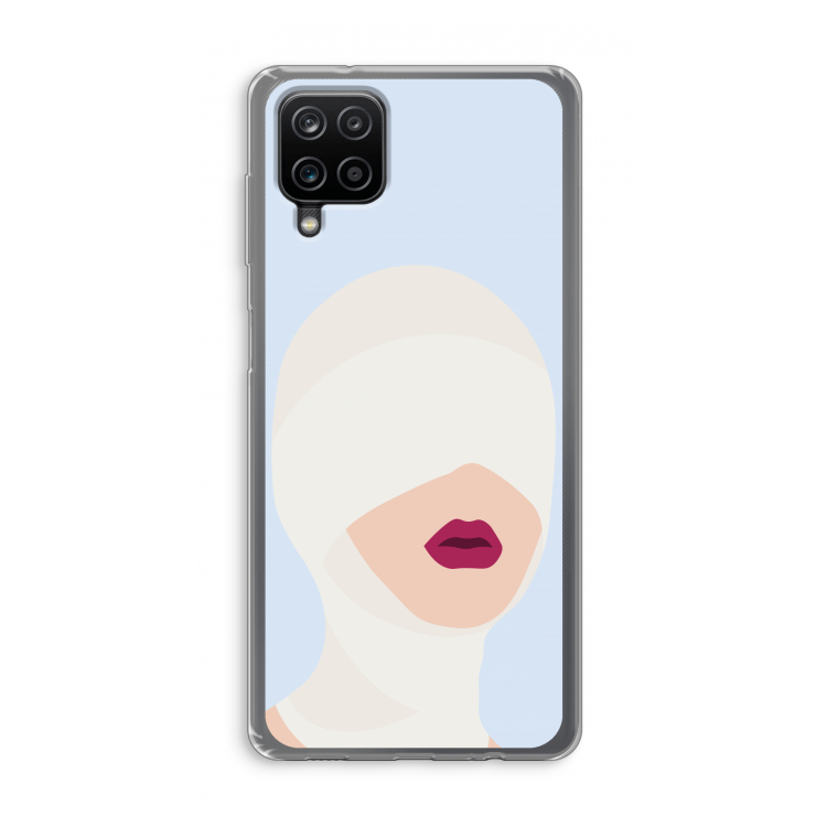 Incognito: Samsung Galaxy A12 Transparant Hoesje