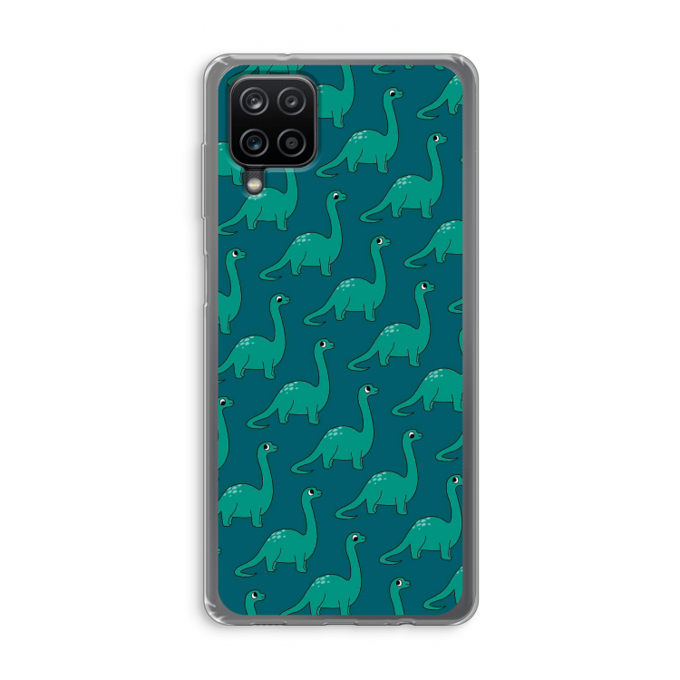 Diplodocus: Samsung Galaxy A12 Transparant Hoesje