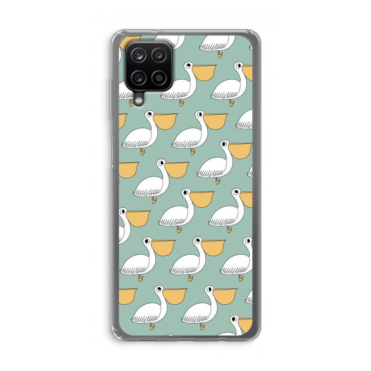 Pelican: Samsung Galaxy A12 Transparant Hoesje