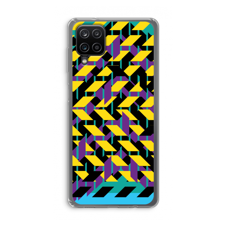 Skew Bee 3: Samsung Galaxy A12 Transparant Hoesje