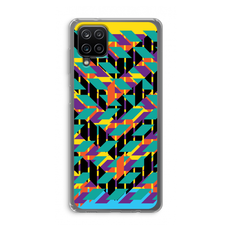 Skew Bee 1: Samsung Galaxy A12 Transparant Hoesje