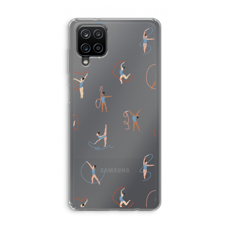 Dancing #3: Samsung Galaxy A12 Transparant Hoesje