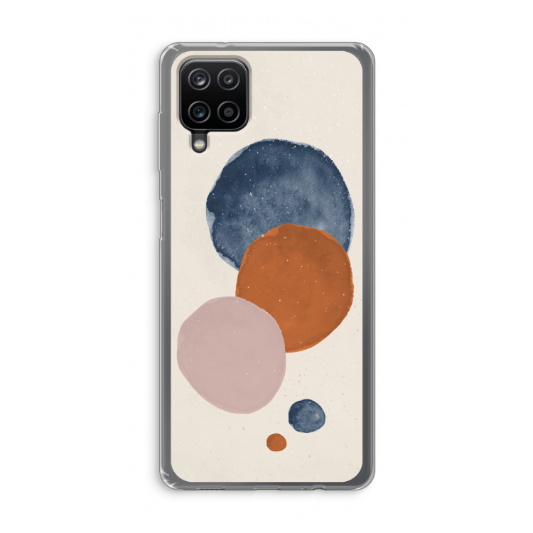 Geo #4: Samsung Galaxy A12 Transparant Hoesje