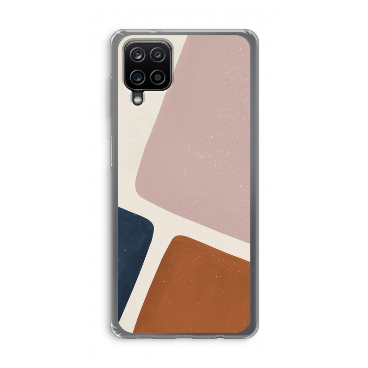 Geo #2: Samsung Galaxy A12 Transparant Hoesje