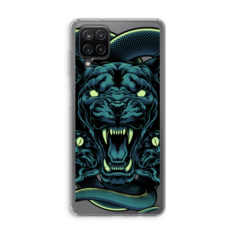 Cougar and Vipers: Samsung Galaxy A12 Transparant Hoesje