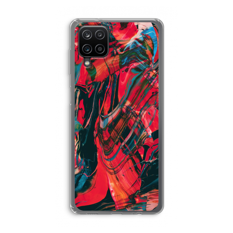 Endless Descent: Samsung Galaxy A12 Transparant Hoesje