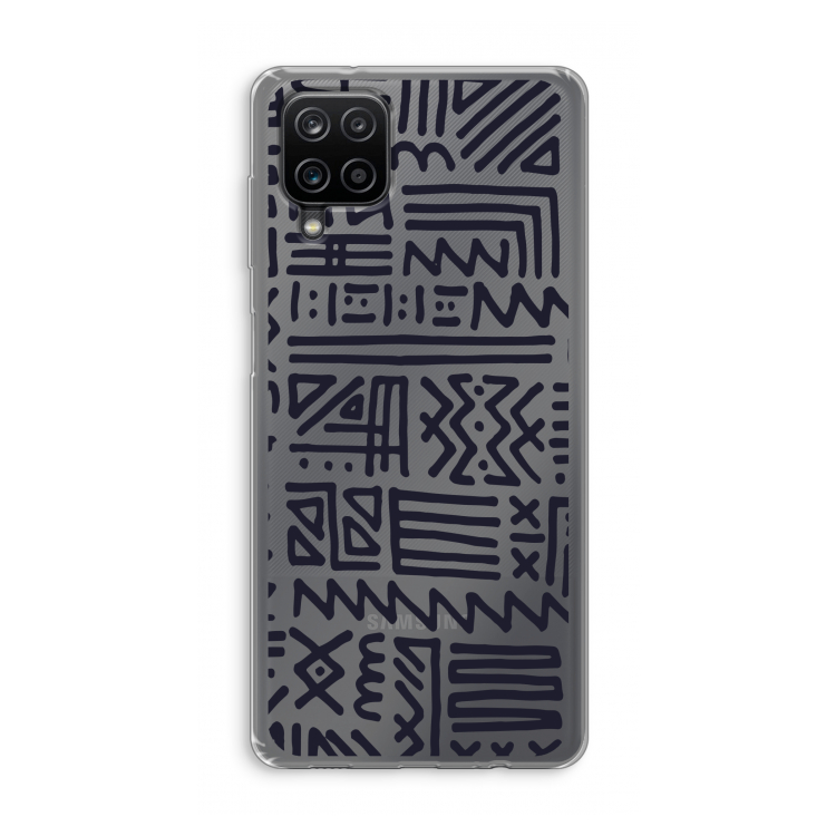 Marrakech print: Samsung Galaxy A12 Transparant Hoesje