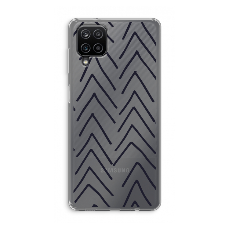 Marrakech Arrows: Samsung Galaxy A12 Transparant Hoesje