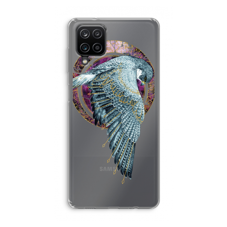Golden Falcon: Samsung Galaxy A12 Transparant Hoesje