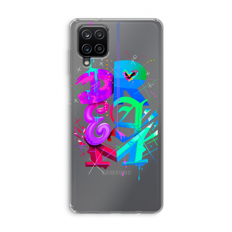 Dream: Samsung Galaxy A12 Transparant Hoesje