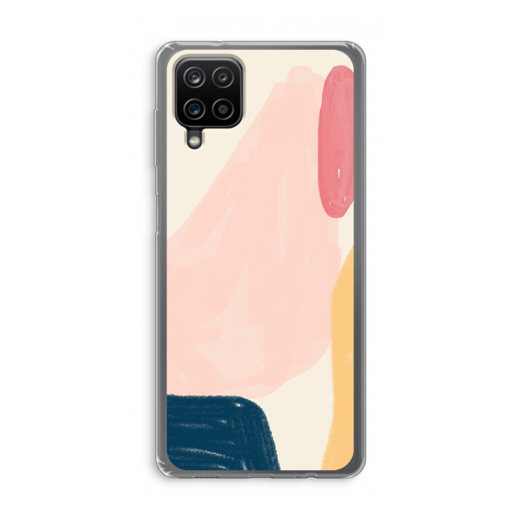 Saturday Flow: Samsung Galaxy A12 Transparant Hoesje