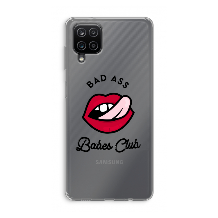 Badass Babes Club: Samsung Galaxy A12 Transparant Hoesje