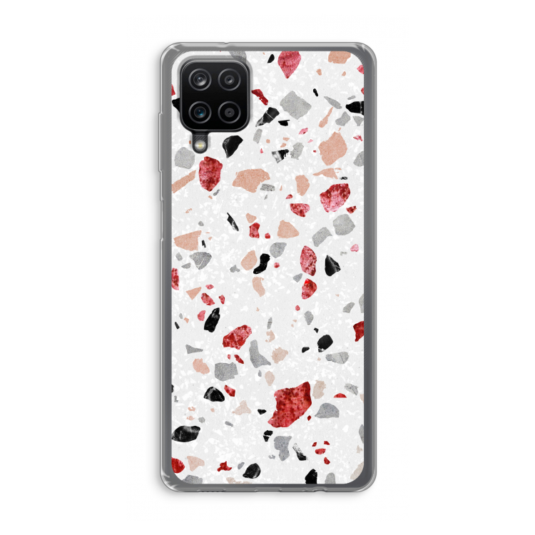 Terrazzo N°12: Samsung Galaxy A12 Transparant Hoesje