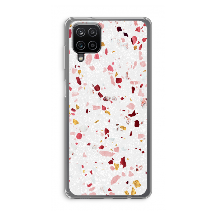 Terrazzo N°9: Samsung Galaxy A12 Transparant Hoesje