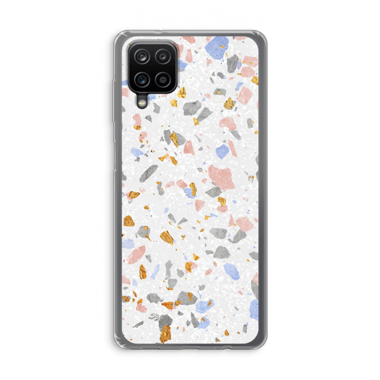 Terrazzo N°8: Samsung Galaxy A12 Transparant Hoesje