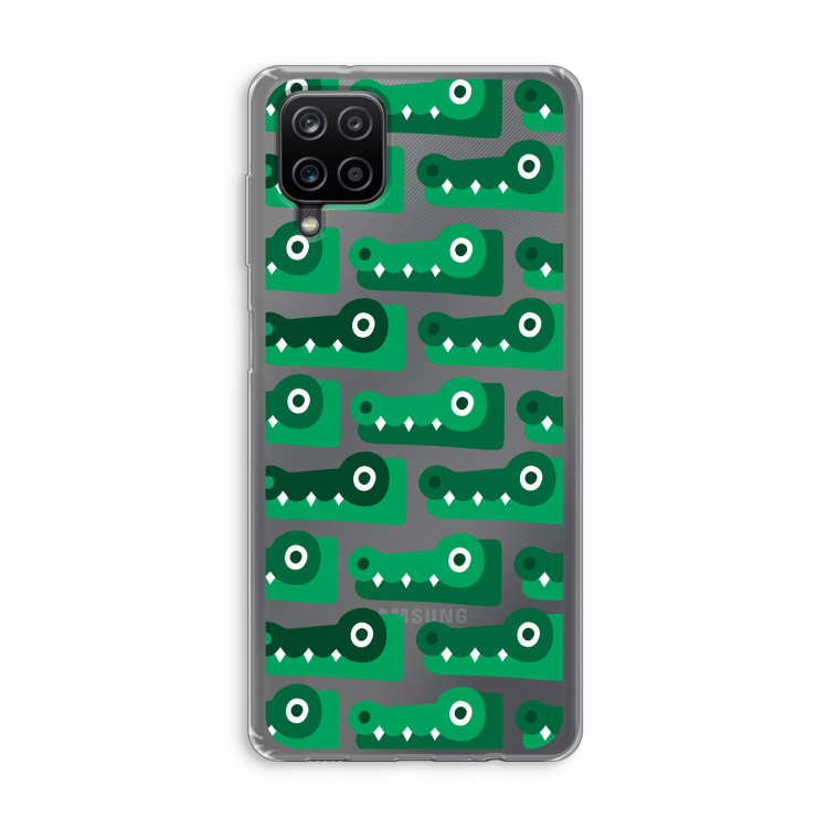 Crocs: Samsung Galaxy A12 Transparant Hoesje