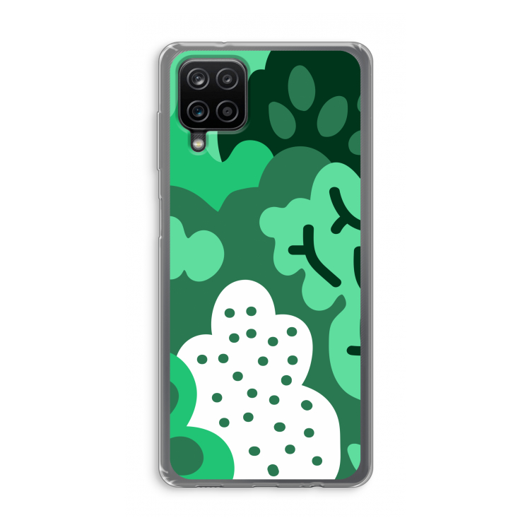Bushes: Samsung Galaxy A12 Transparant Hoesje