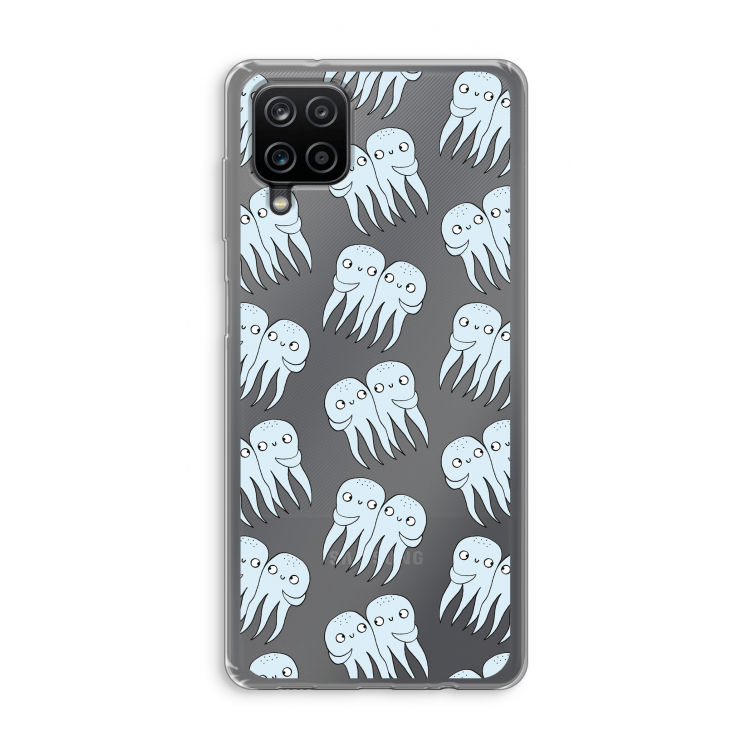 Octopussen: Samsung Galaxy A12 Transparant Hoesje
