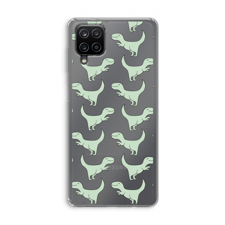 Dinos: Samsung Galaxy A12 Transparant Hoesje