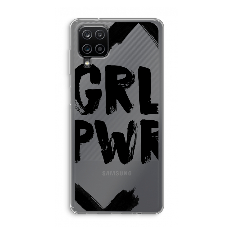 Girl Power #2: Samsung Galaxy A12 Transparant Hoesje