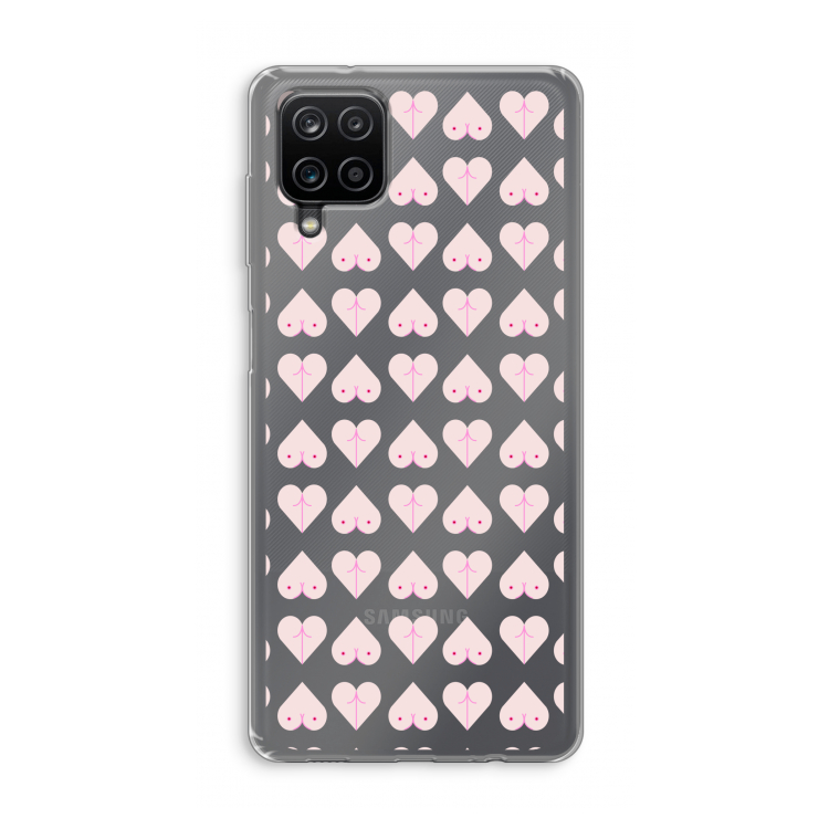 Ass 'n Titties: Samsung Galaxy A12 Transparant Hoesje