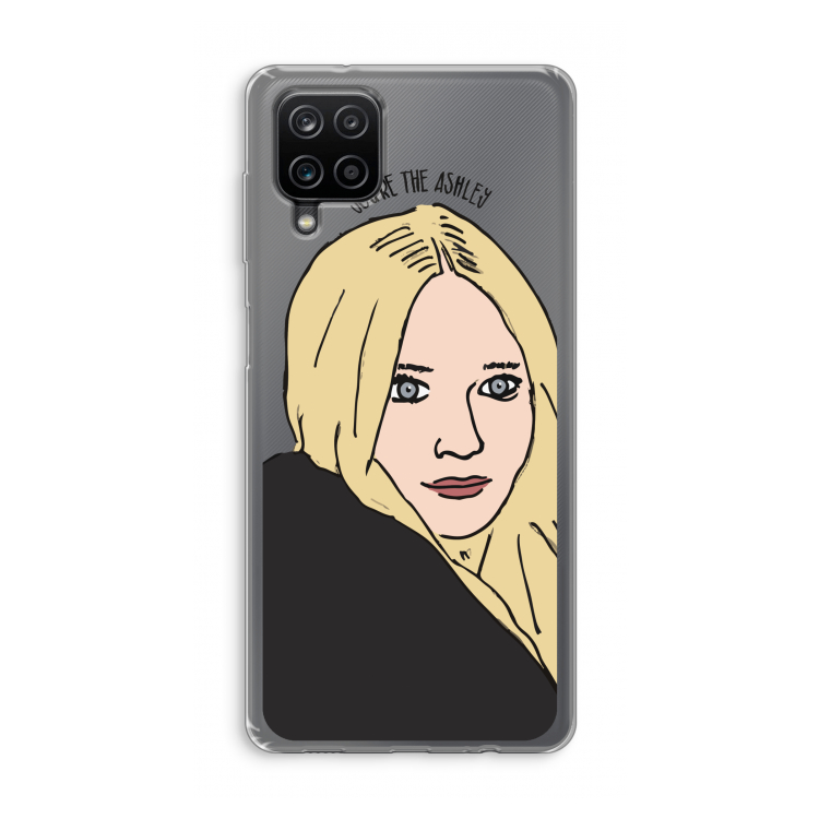 Ashley: Samsung Galaxy A12 Transparant Hoesje