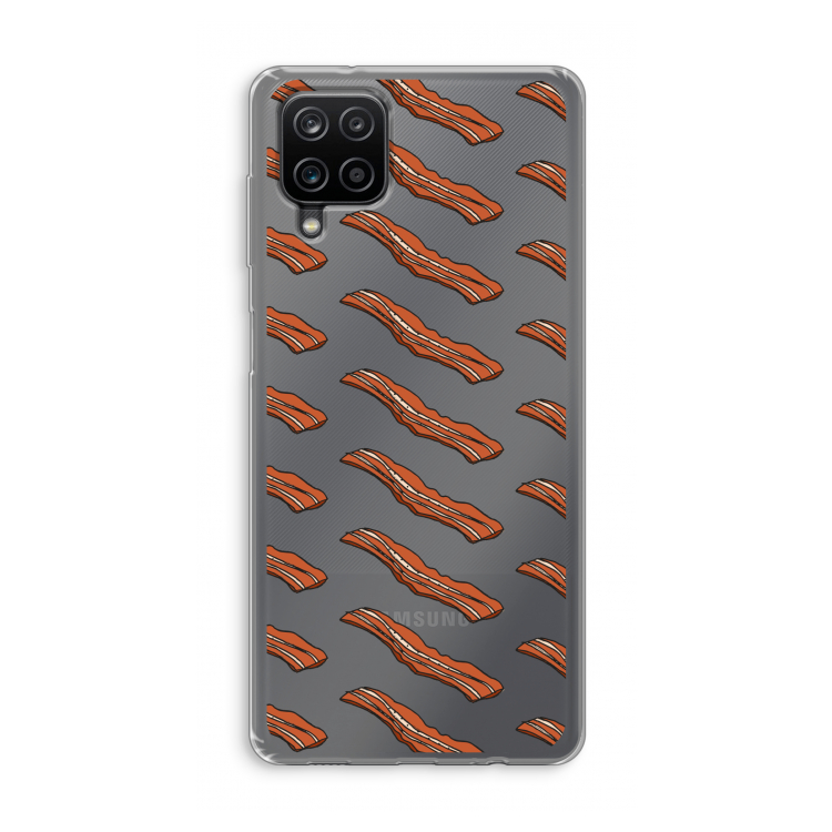 Bacon to my eggs #2: Samsung Galaxy A12 Transparant Hoesje
