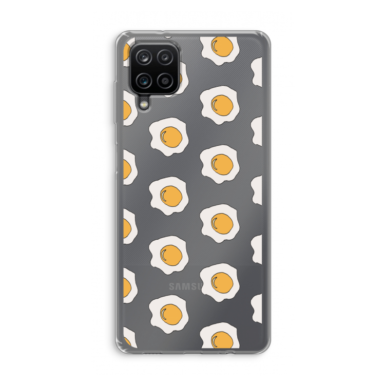Bacon to my eggs #1: Samsung Galaxy A12 Transparant Hoesje