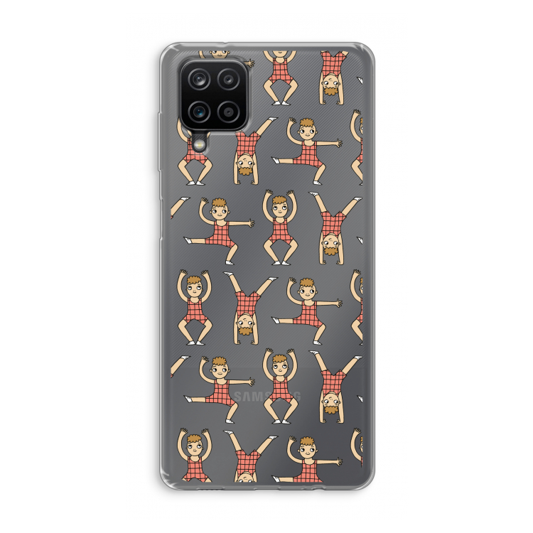 Gymboys: Samsung Galaxy A12 Transparant Hoesje