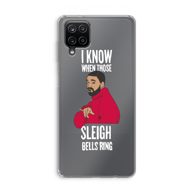 Sleigh Bells Ring: Samsung Galaxy A12 Transparant Hoesje