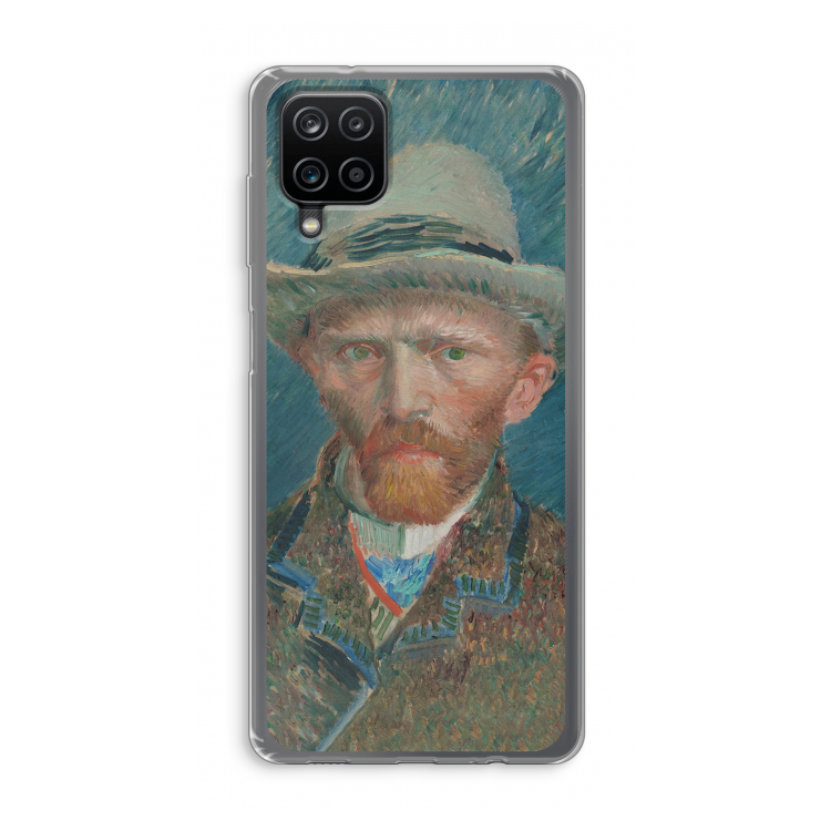 Van Gogh: Samsung Galaxy A12 Transparant Hoesje