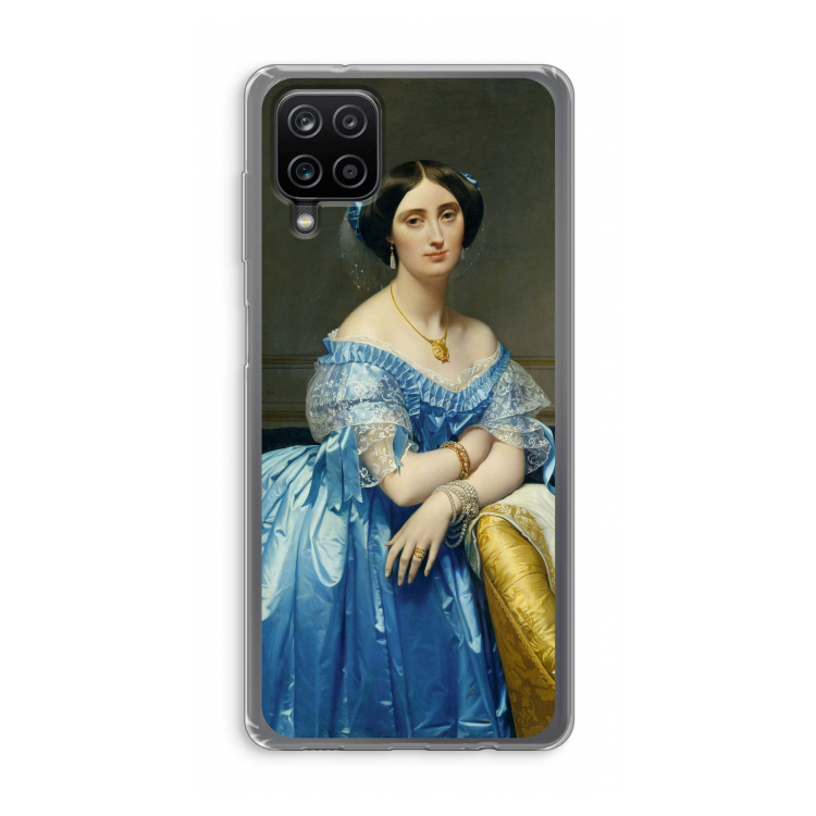 Eleonore: Samsung Galaxy A12 Transparant Hoesje
