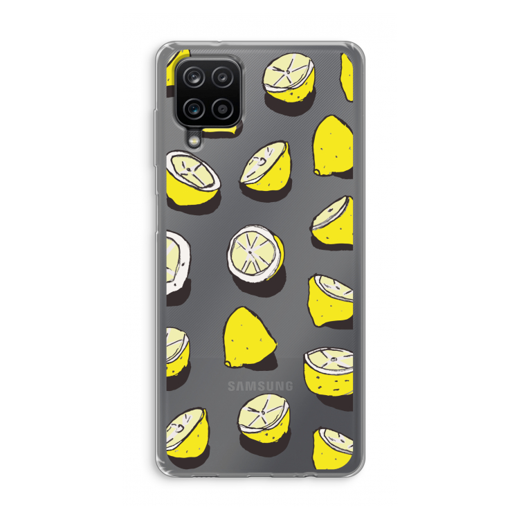 When Life Gives You Lemons...: Samsung Galaxy A12 Transparant Hoesje
