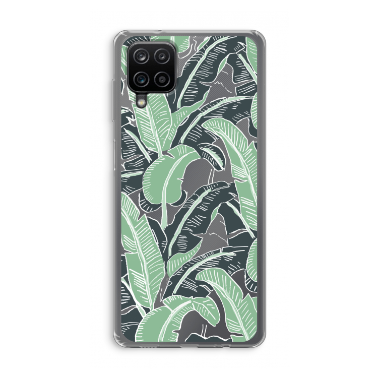 This Sh*t Is Bananas: Samsung Galaxy A12 Transparant Hoesje