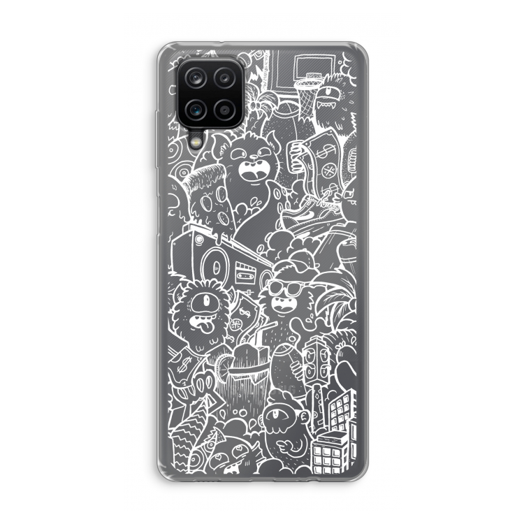 Vexx City #2: Samsung Galaxy A12 Transparant Hoesje