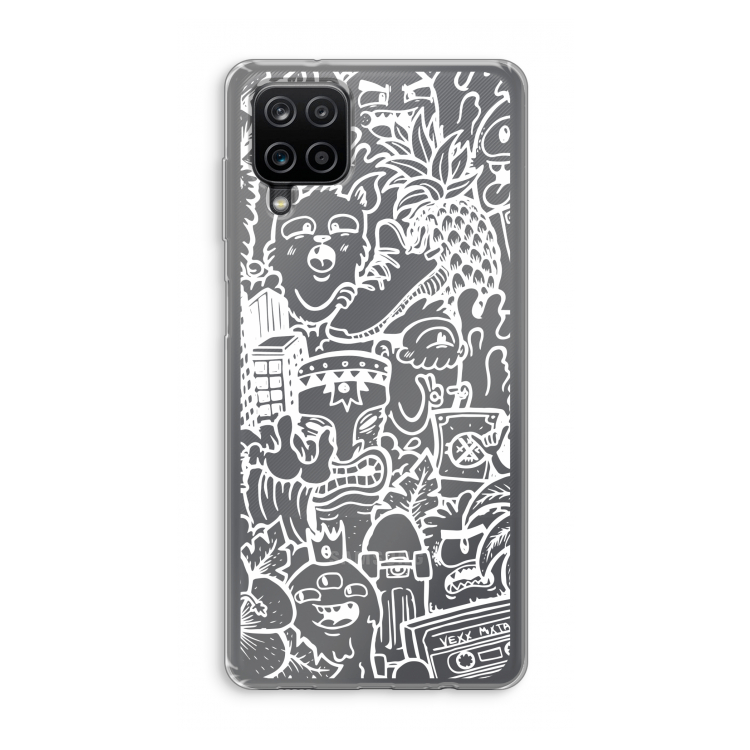 Vexx Mixtape #2: Samsung Galaxy A12 Transparant Hoesje
