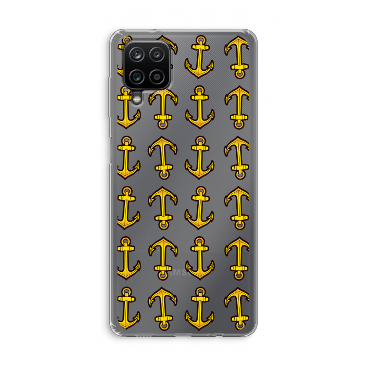 Musketon Anchor: Samsung Galaxy A12 Transparant Hoesje