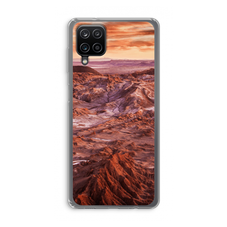 Mars: Samsung Galaxy A12 Transparant Hoesje