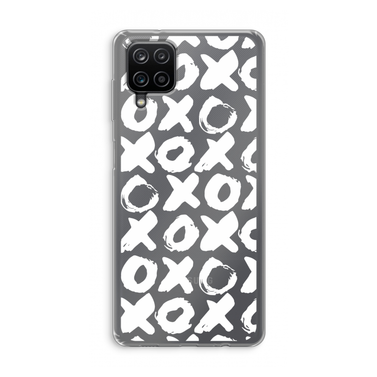 XOXO: Samsung Galaxy A12 Transparant Hoesje