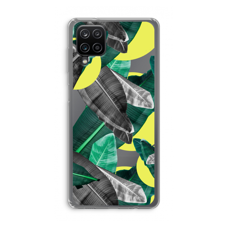 Fantasie jungle: Samsung Galaxy A12 Transparant Hoesje