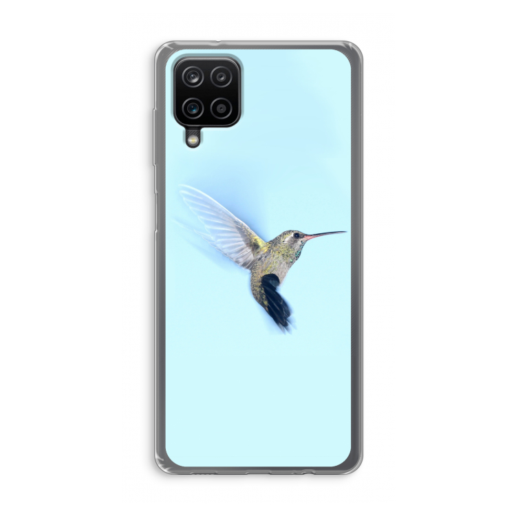 Kolibri: Samsung Galaxy A12 Transparant Hoesje