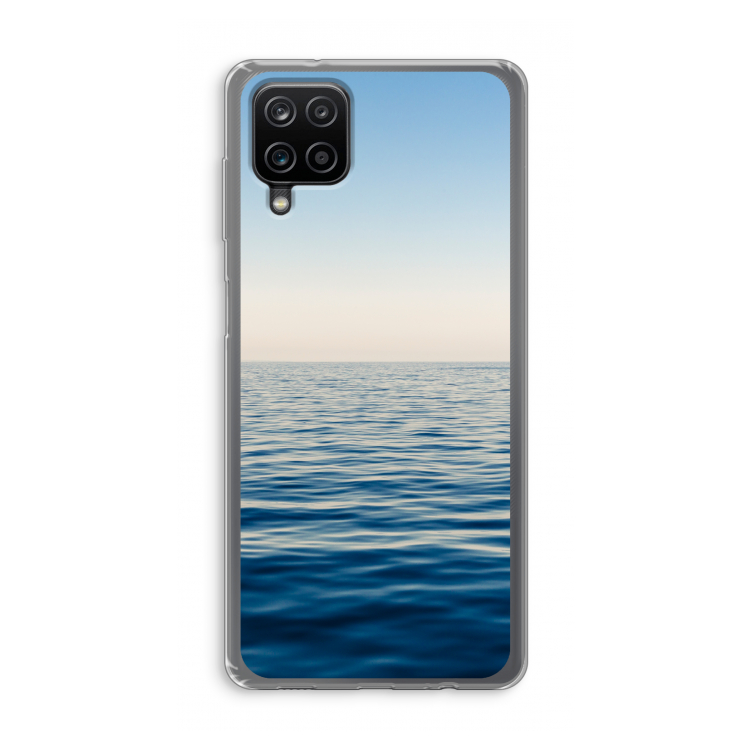 Water horizon: Samsung Galaxy A12 Transparant Hoesje
