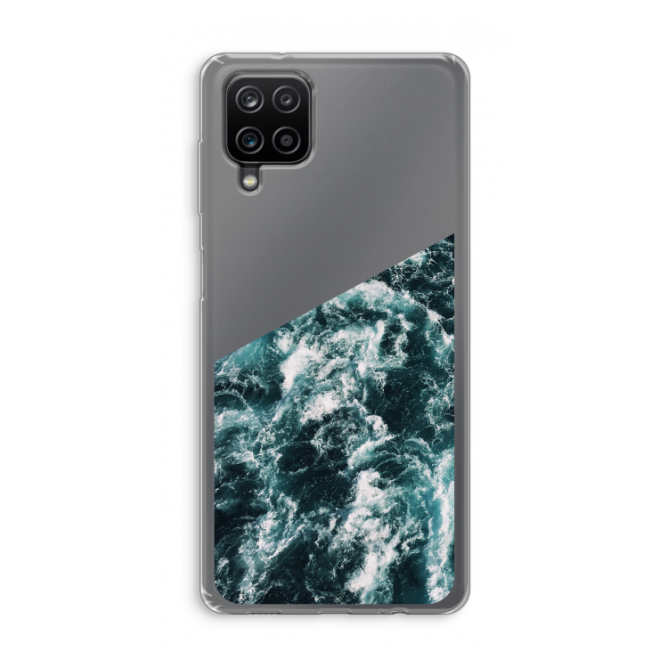 Zee golf: Samsung Galaxy A12 Transparant Hoesje